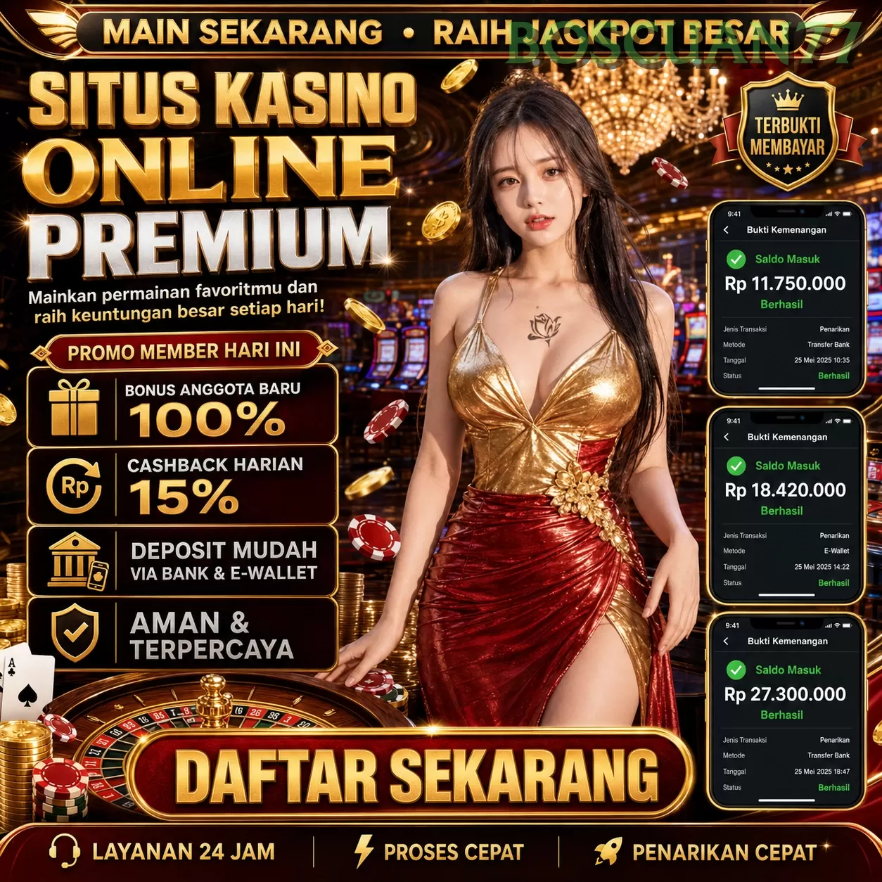 boscuan77: Temukan Kesenangan Bermain Game Arcade Kini Juga!